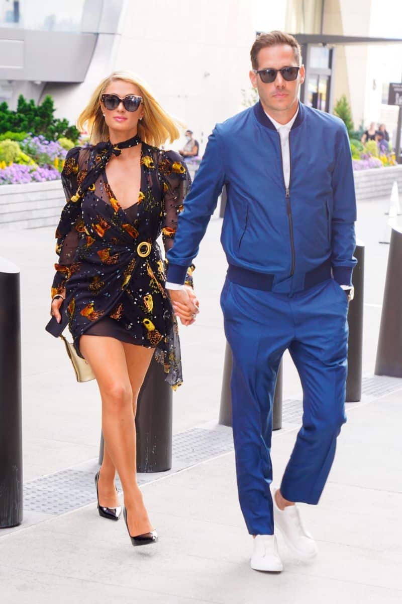 Paris Hilton with husband Carter Reum