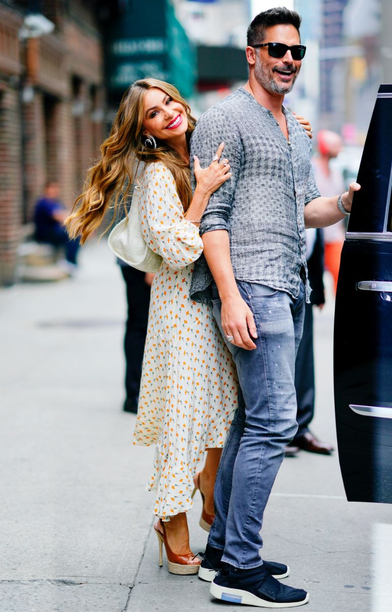 Sofia Vergara with her husband Joe Manganiello