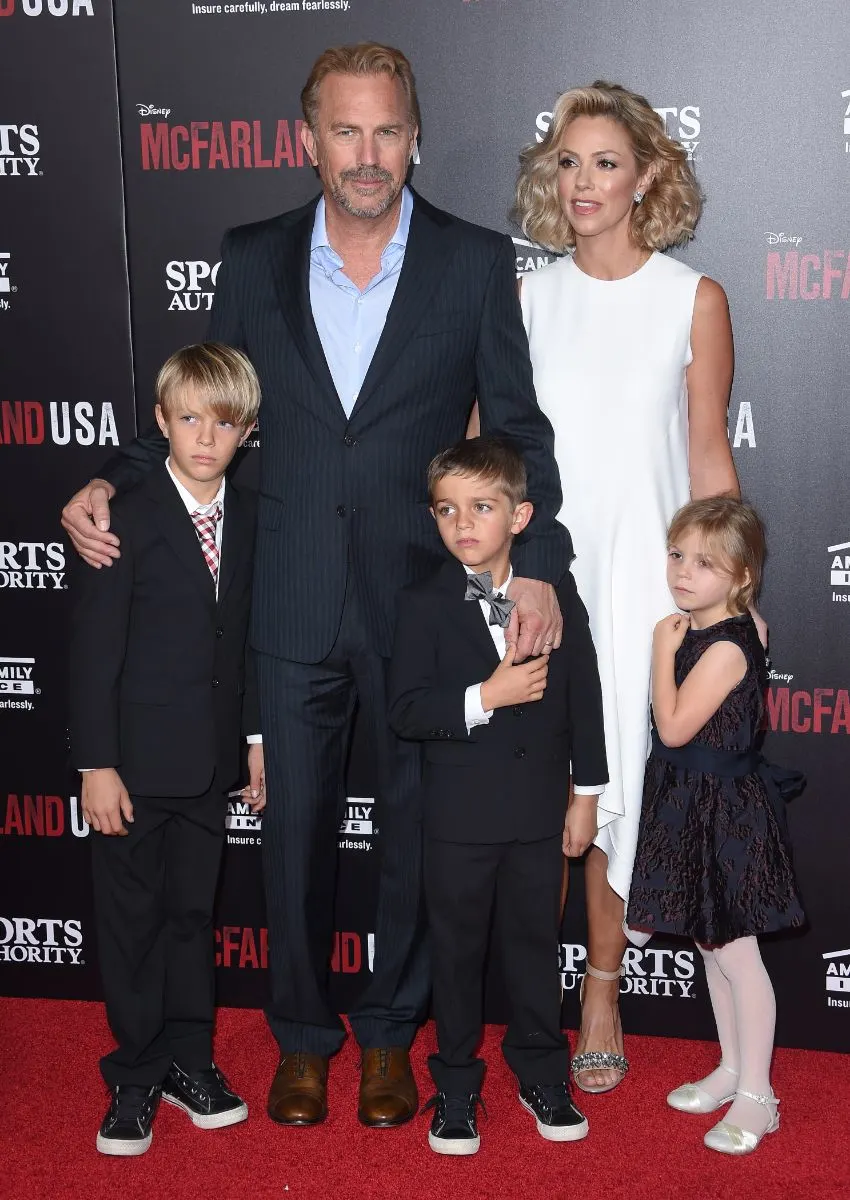 Kevin Costner wife wife and kids