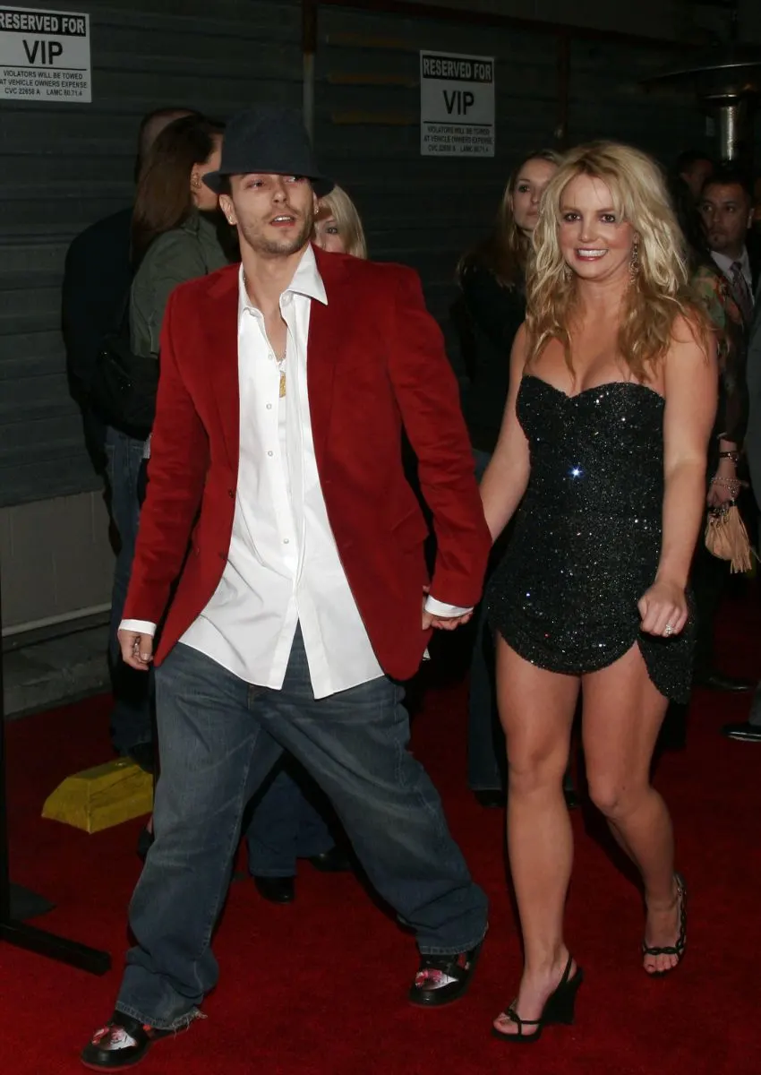 Britney Spears and husband Kevin Federline