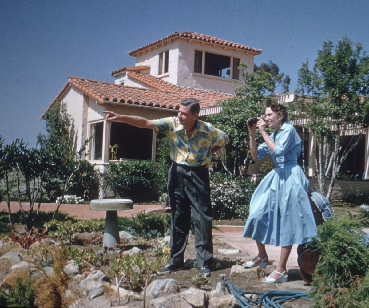 Dr Seuss with his first wife Helen Palmer