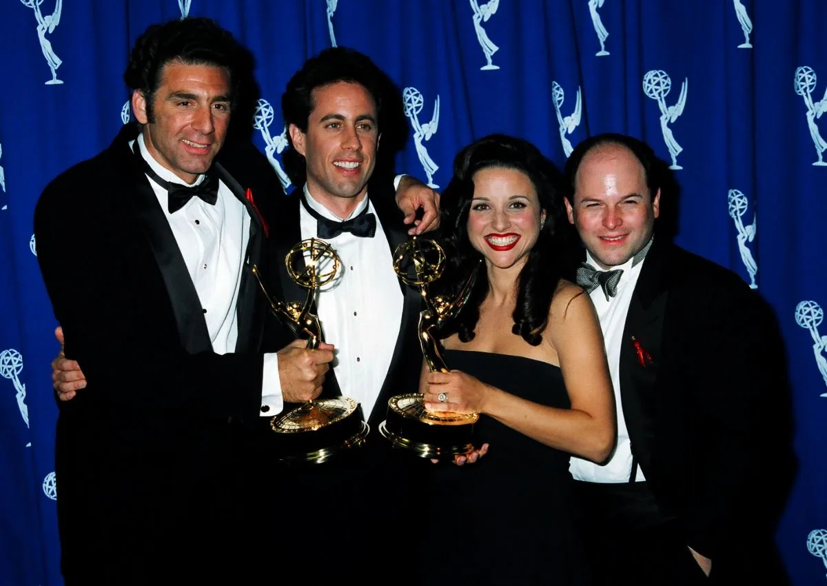 Jerry Seinfeld and his friends