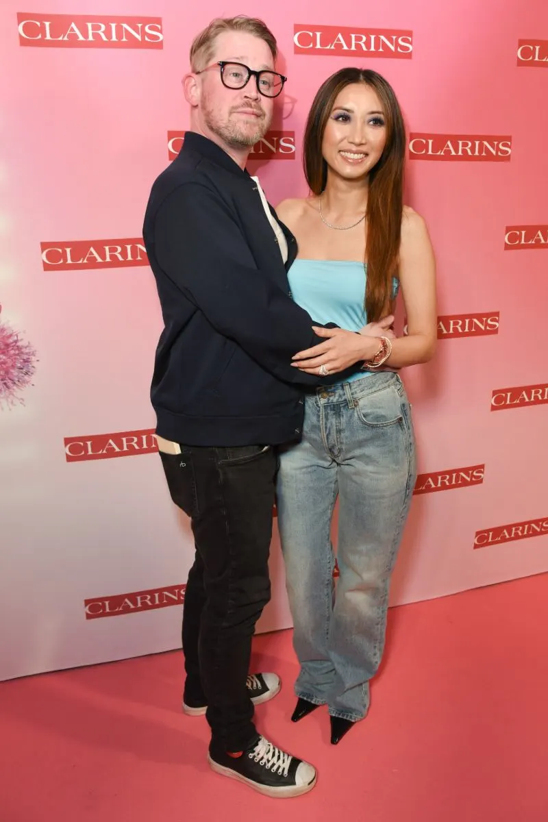 Macaulay Culkin and his fiancee Brenda Song