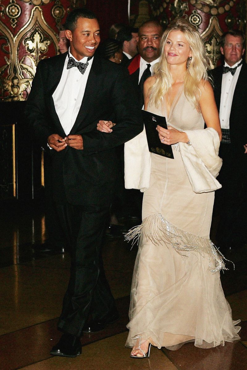 Tiger Woods and his wife Elin Nordegren