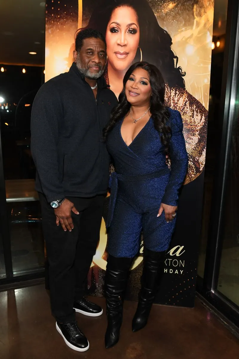 Von Scales and wife Trina Braxton