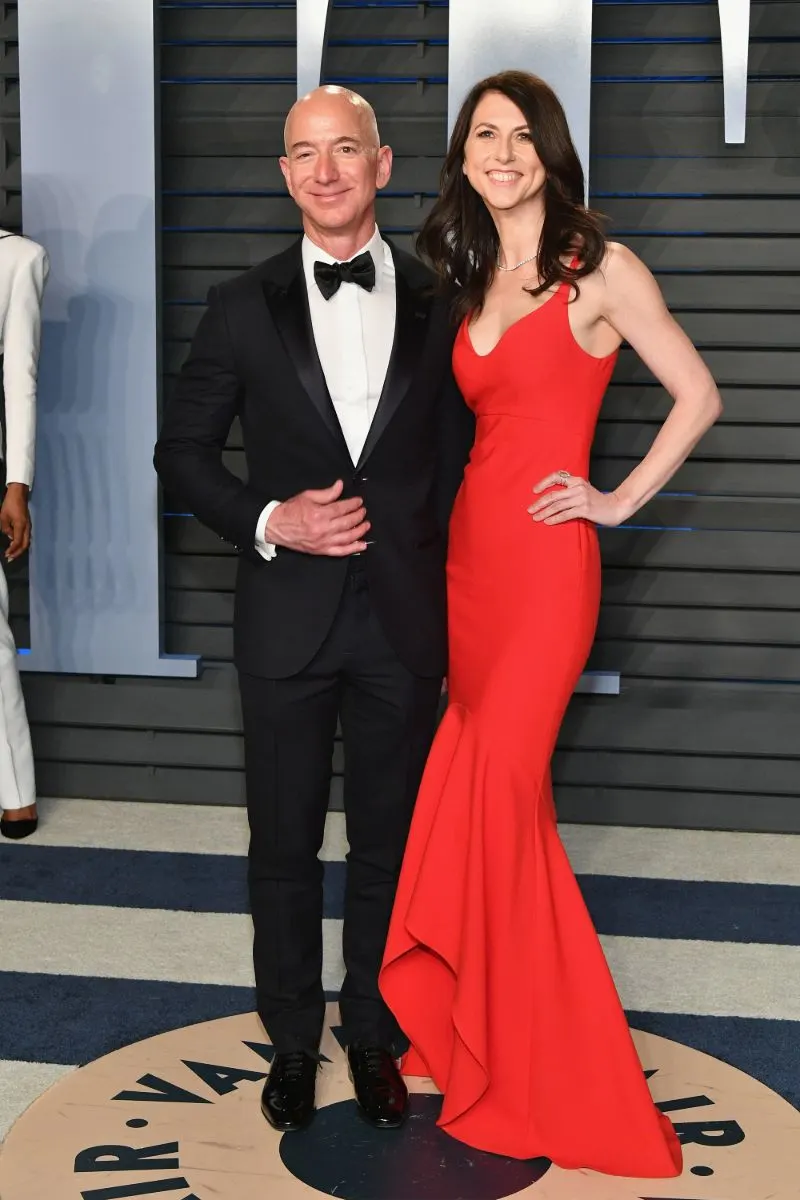 Jeff Bezos and wife Mackenzie Bezos