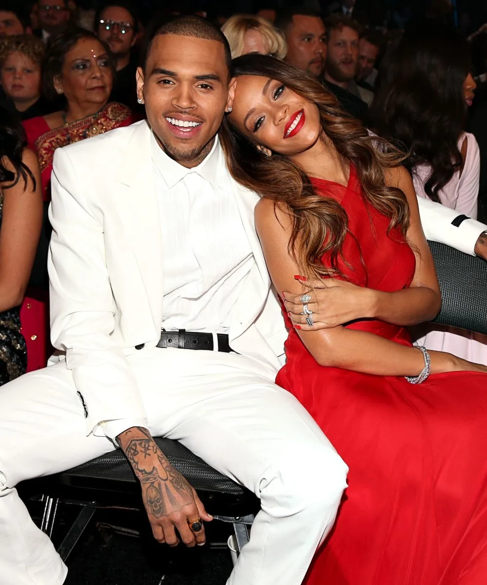 Rihanna and boyfriend Chris Brown