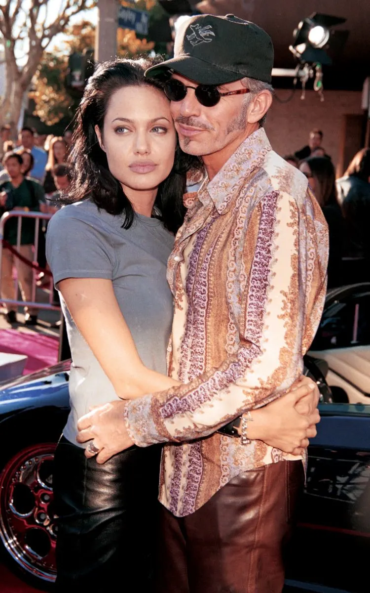 Angelina Jolie and second husband Billy Bob Thornton