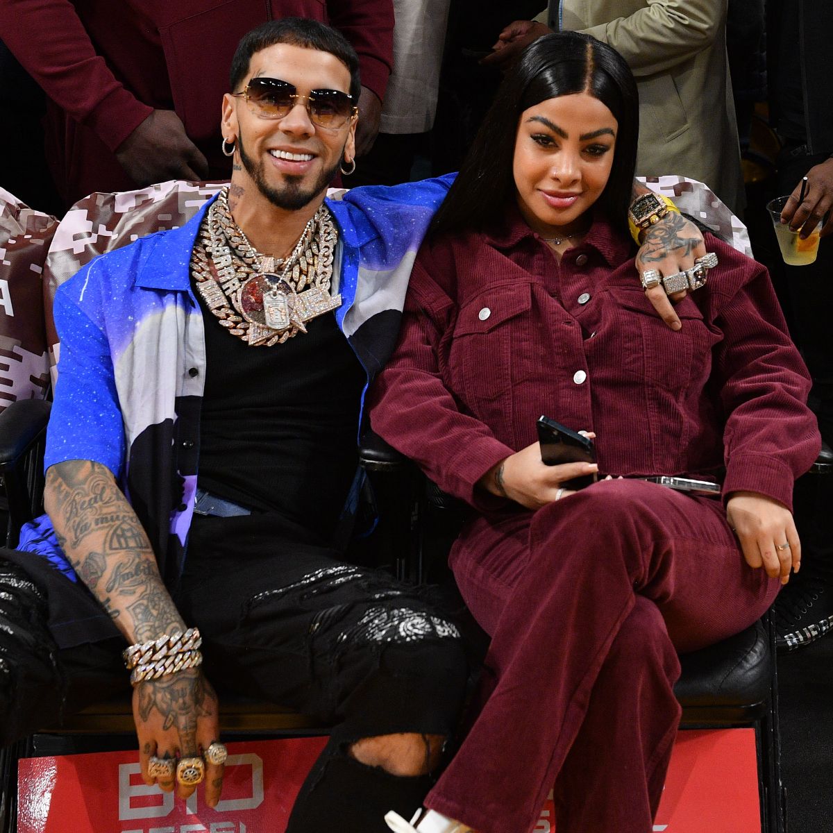 Anuel AA and wife Yailin La Más Viral