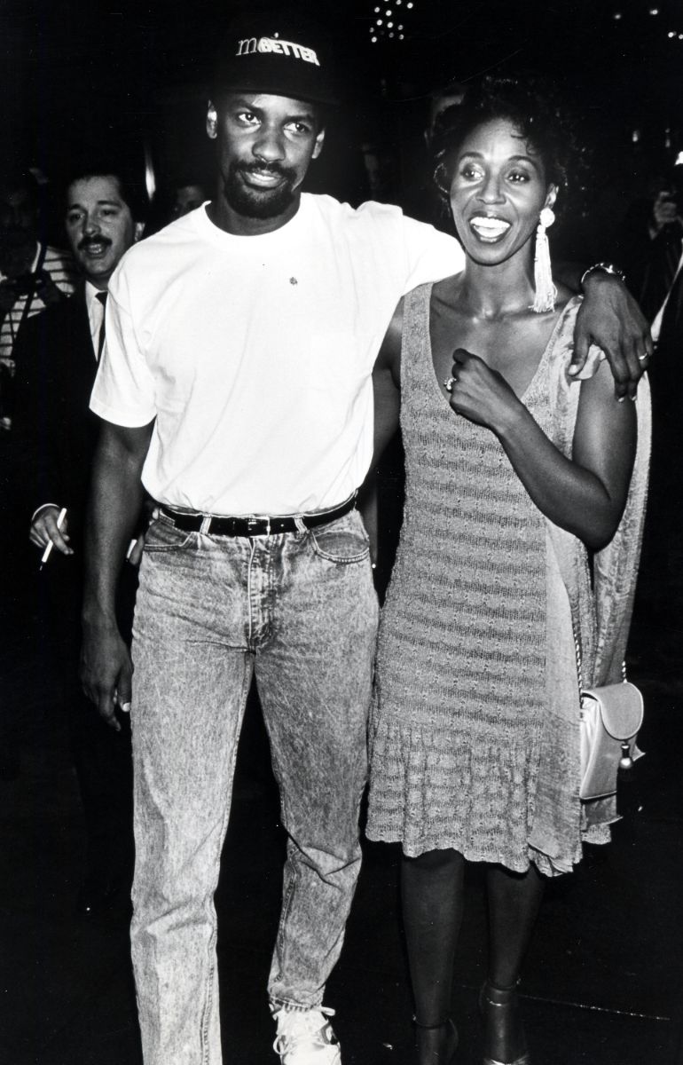 Denzel Washington and wife Pauletta Washington