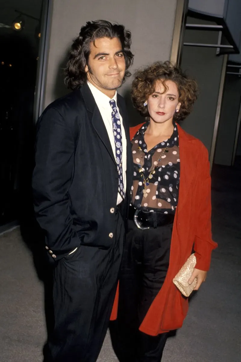 George Clooney and first wife Talia Balsam