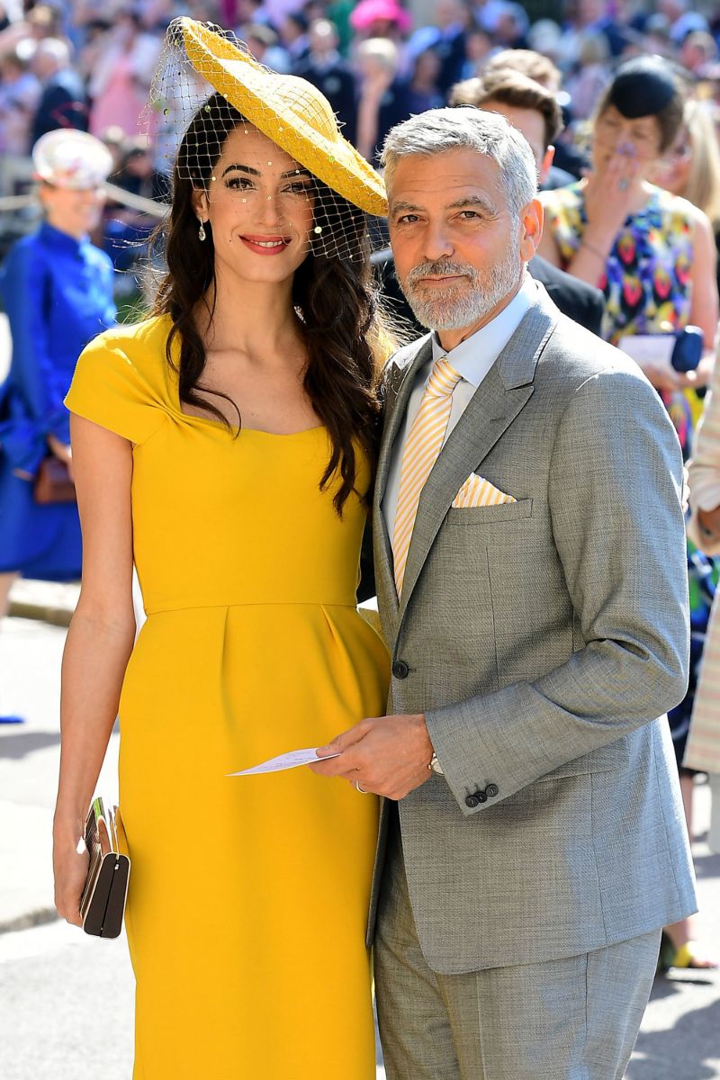 George Clooney and wife Amal Clooney