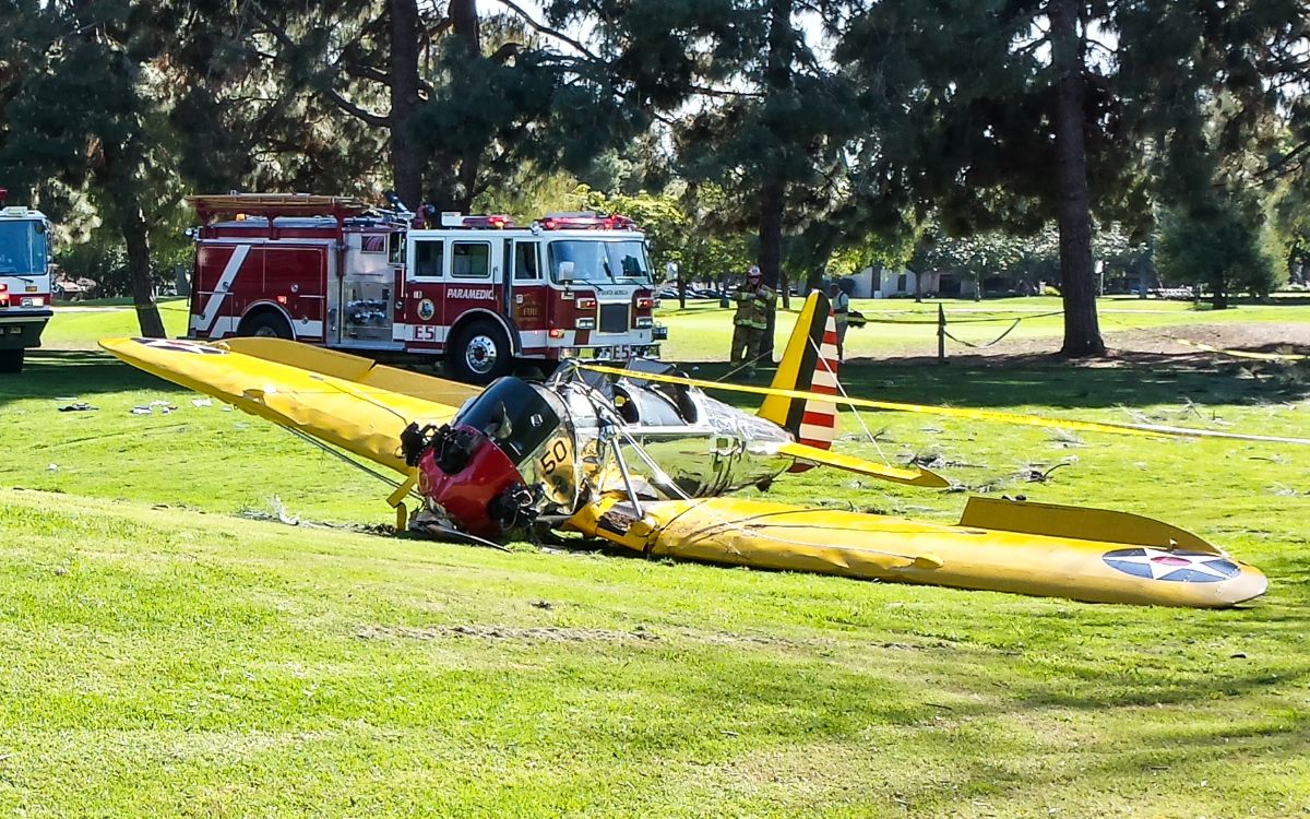 Harrison Ford airplane crash