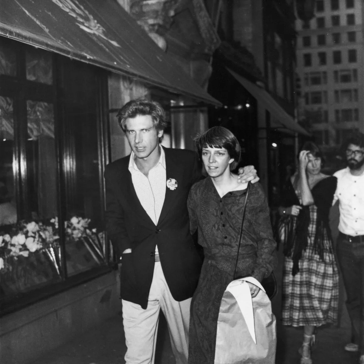 Harrison Ford and wife Mary Marquardt