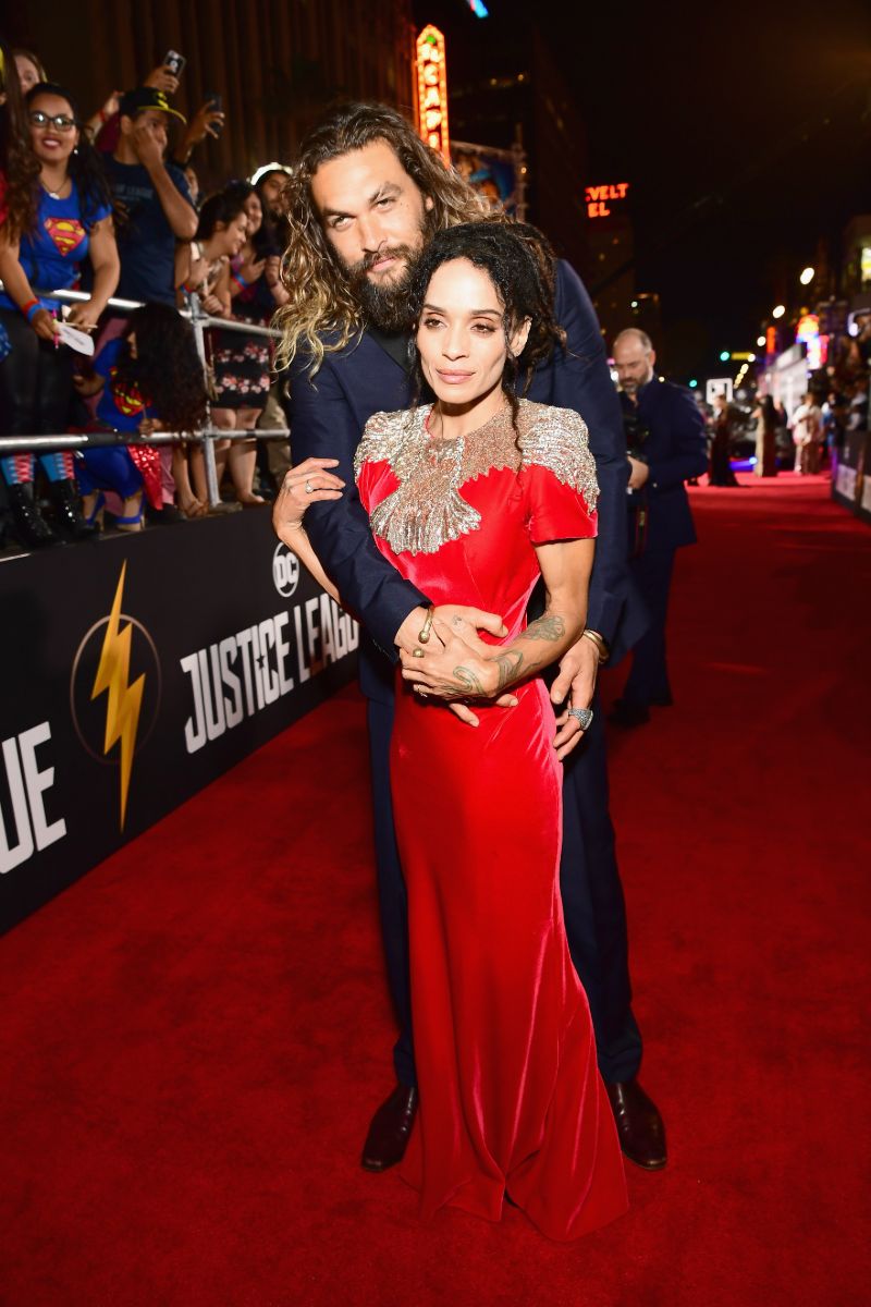 Jason Momoa and wife Lisa Bonet