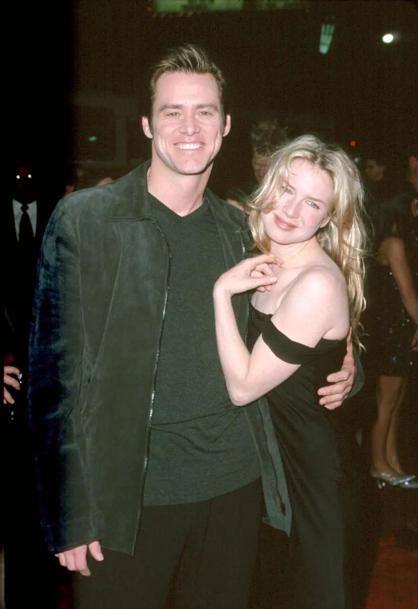 Jim Carrey and fiancee Renée Zellweger