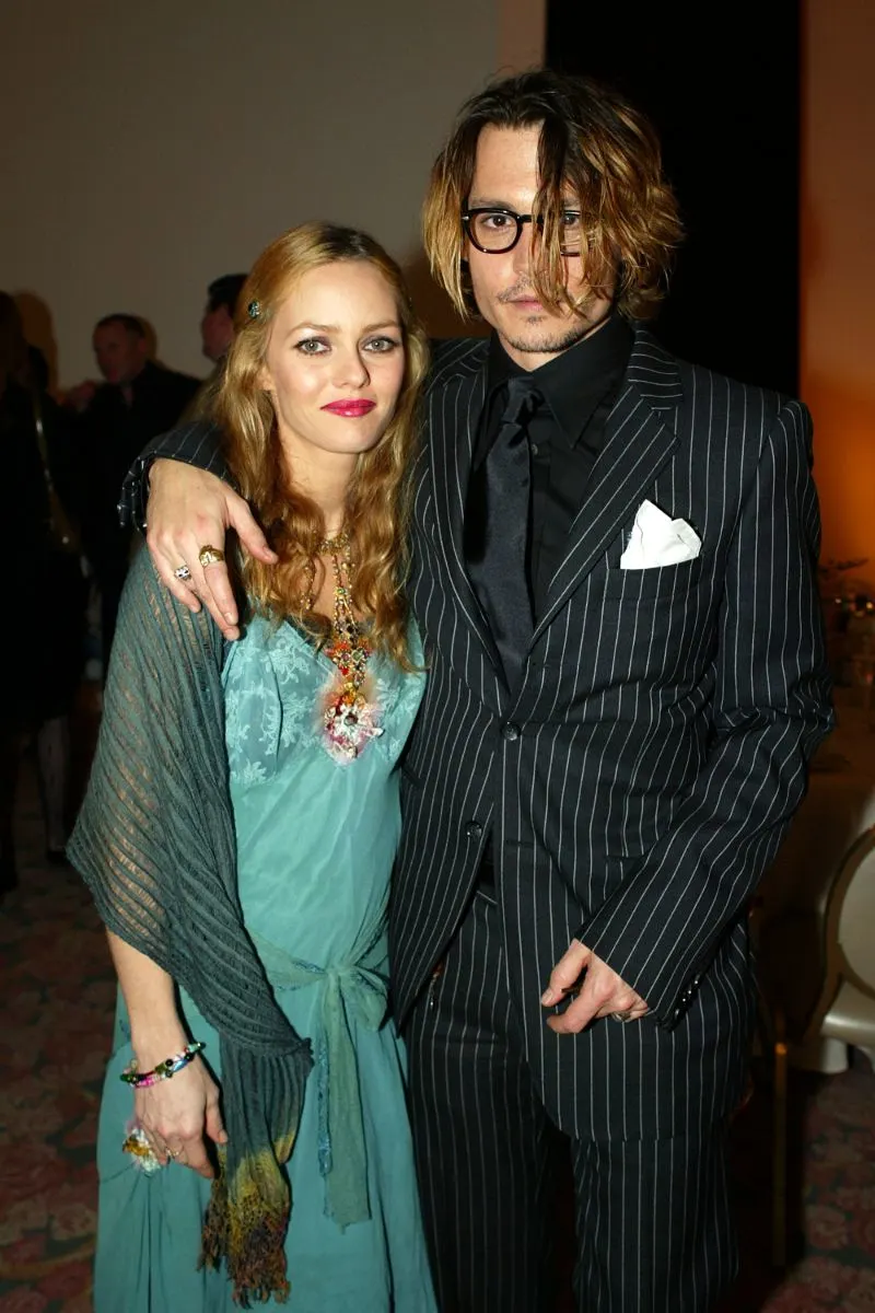 Johnny Depp and Vanessa Paradis