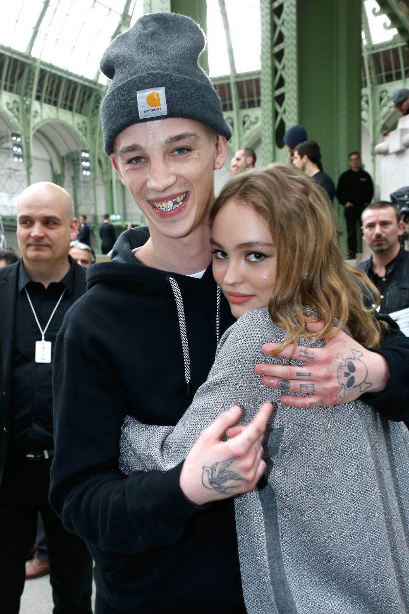 Lily-Rose Depp and boyfriend Ash Stymest