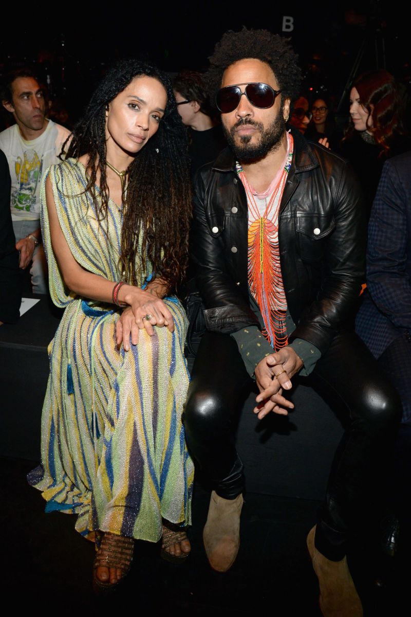 Lisa Bonet and husband Lenny Kravitz