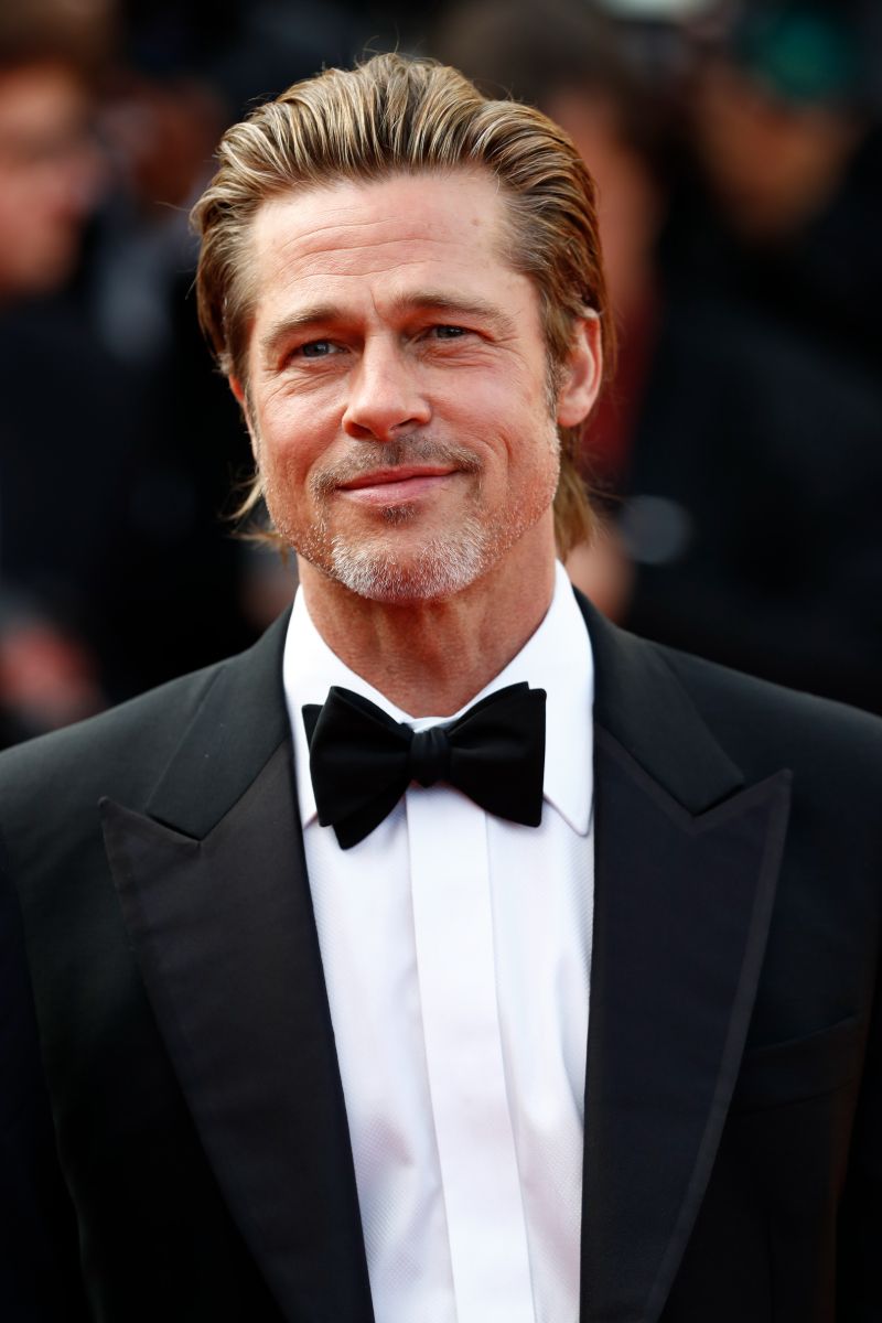 Brad Pitt slick hair in Once Upon A Time In Hollywood