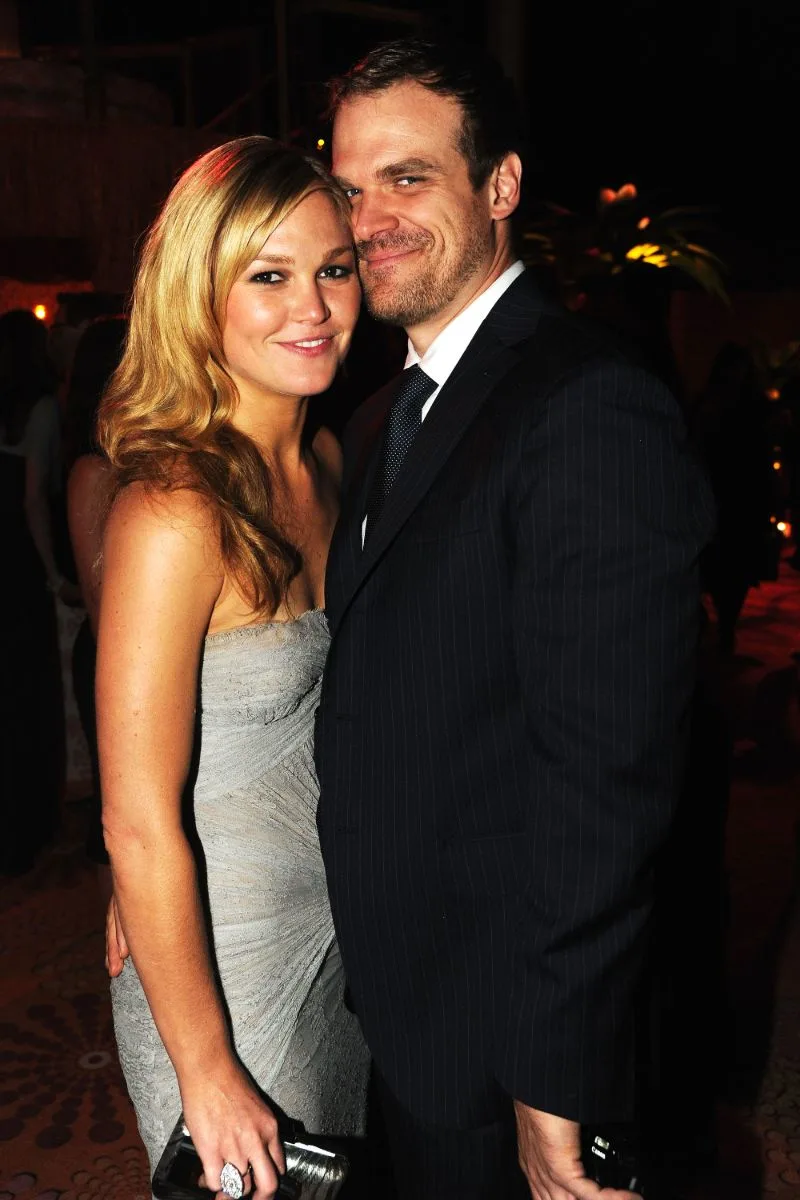 David Harbour and girlfriend Julia Stiles