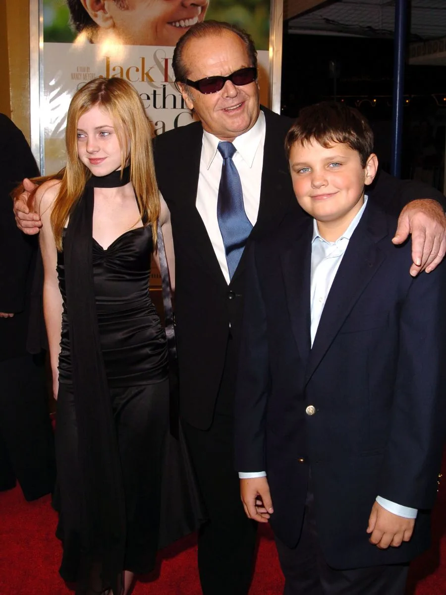 Jack Nicholson and children