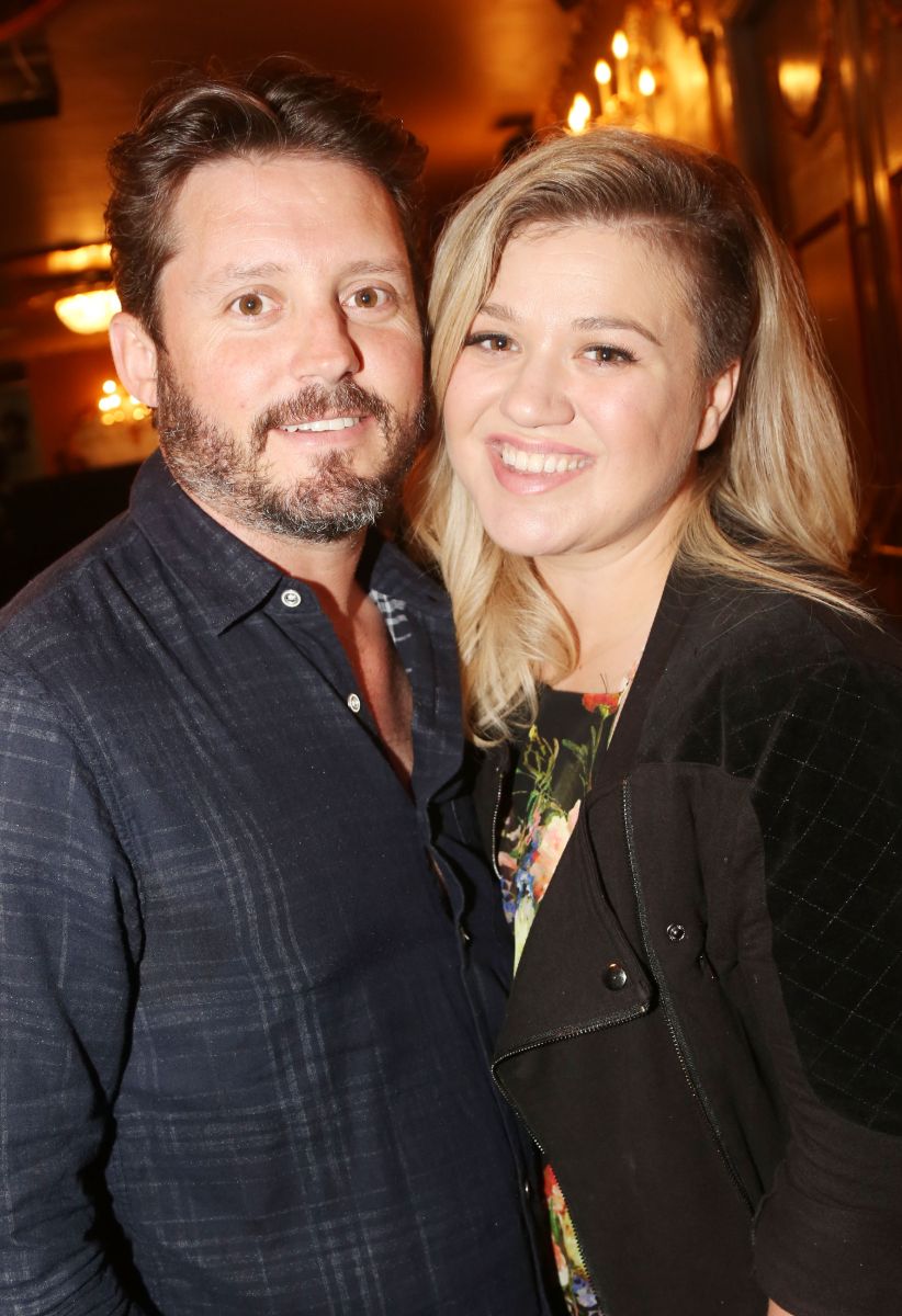 Kelly Clarkson with her husband Brandon Blackstock