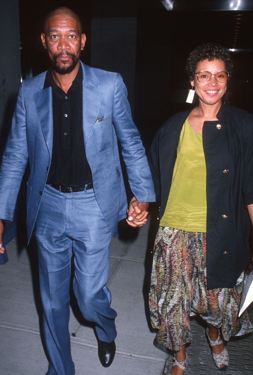 Morgan Freeman and wife Myrna Colley-Lee