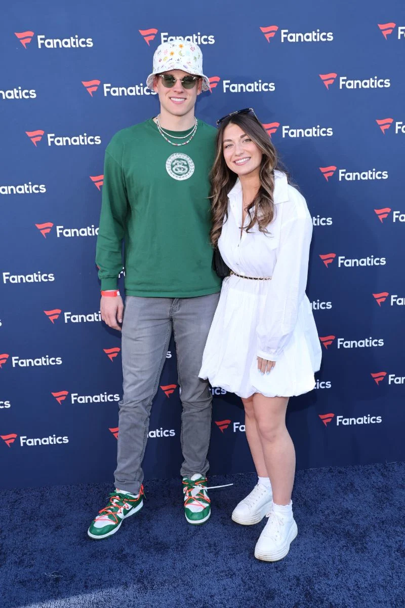 Joe Burrow and girlfriend Olivia Holzmacher