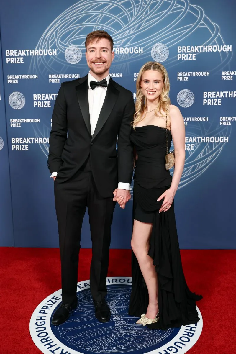 MrBeast and fiancee Thea Booysen