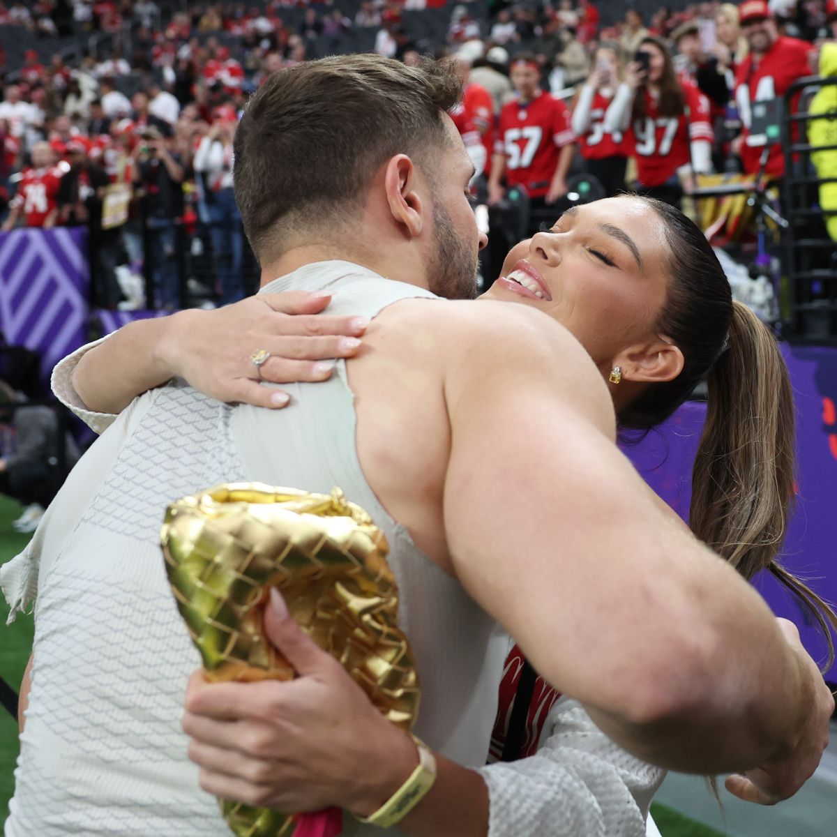 Nick Bosa and girlfriend Lauren Maenner