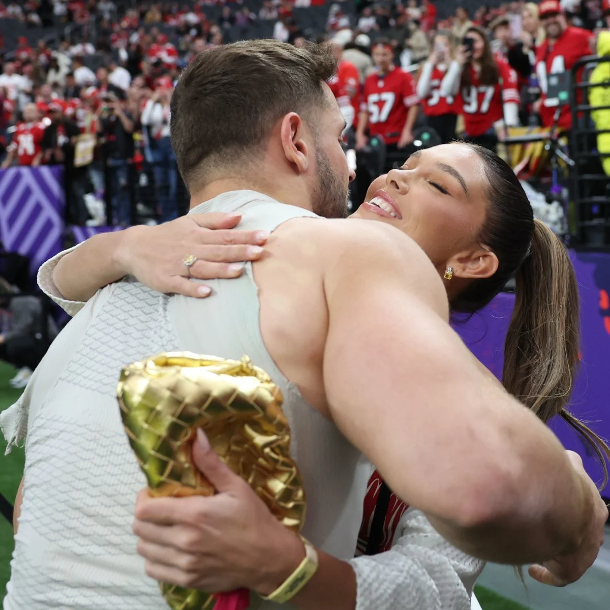 Nick Bosa and girlfriend Lauren Maenner