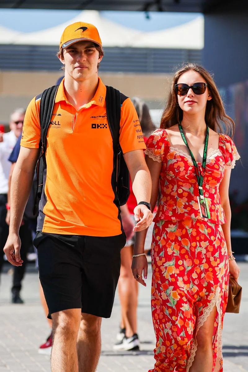 Oscar Piastri and girlfriend Lily Zneimer