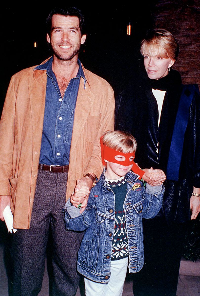 Pierce Brosnan and wife Cassandra Harris