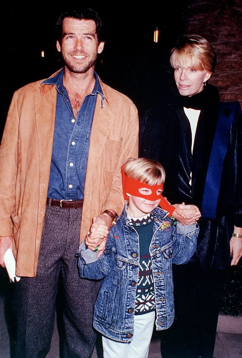 Pierce Brosnan and wife Cassandra Harris