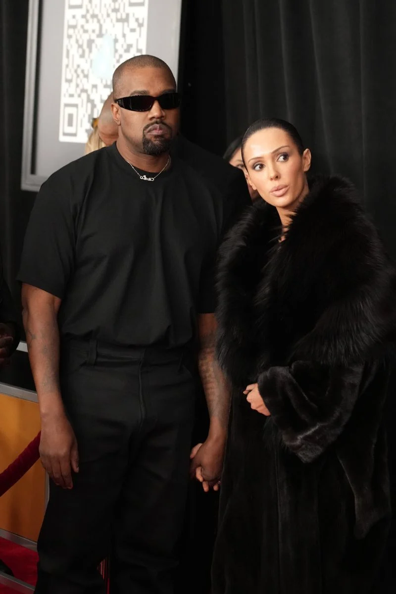 Kanye West and wife Bianca Censori