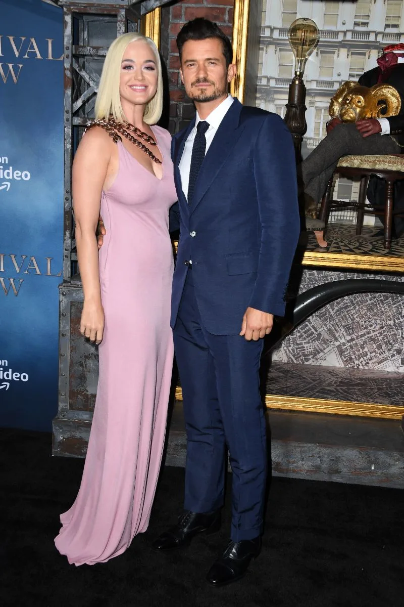 Orlando Bloom and fiancee Katy Perry
