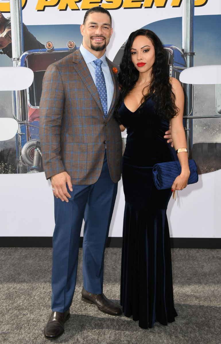 Roman Reigns and wife Galina Becker