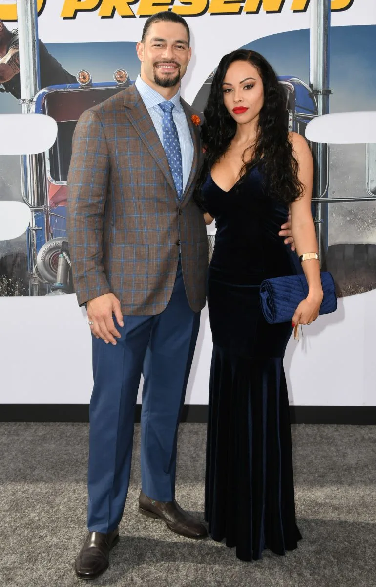 Roman Reigns and wife Galina Becker