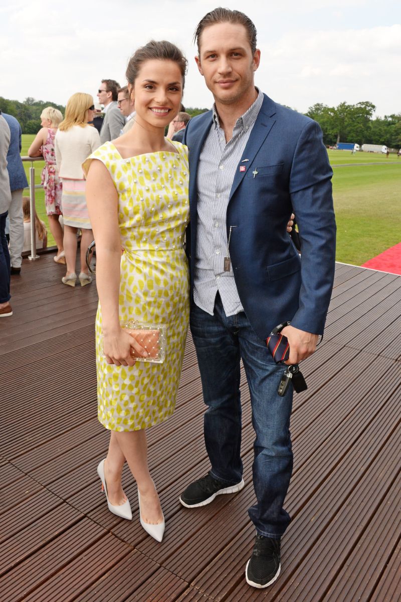 Tom Hardy and wife Charlotte Riley