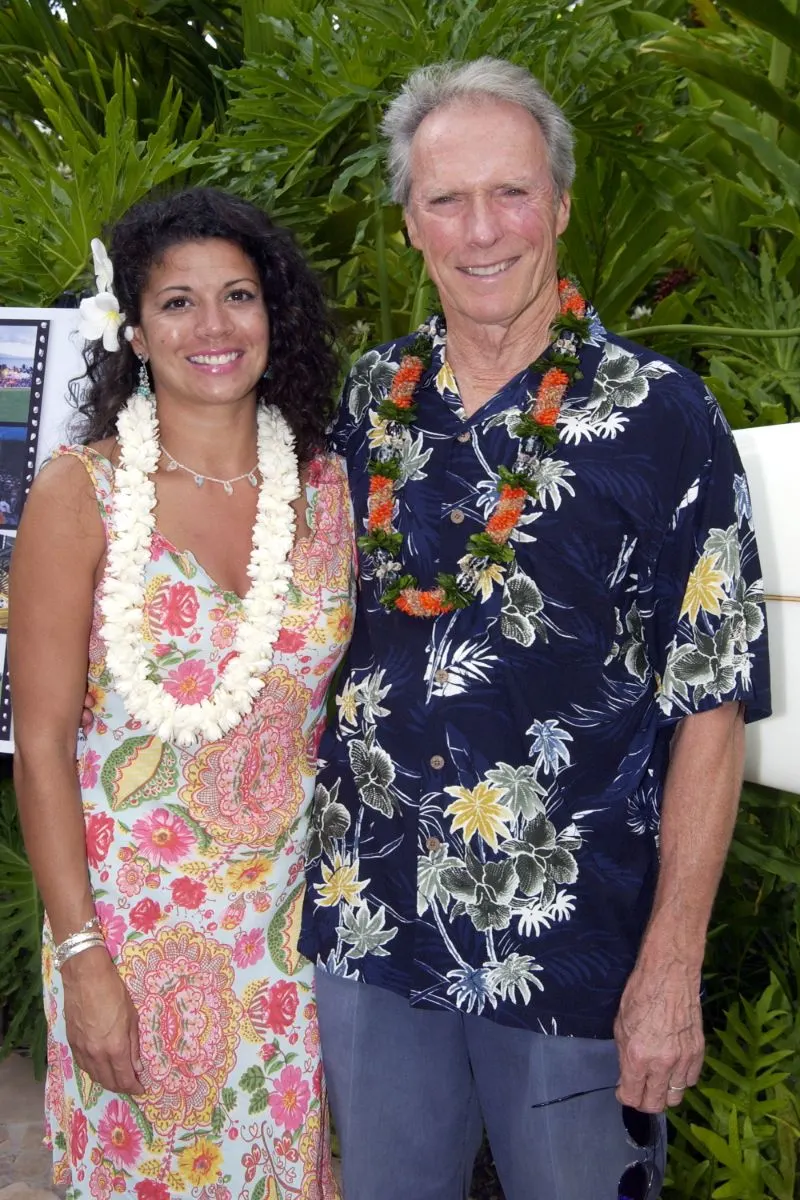 Clint Eastwood and wife Dina Ruiz