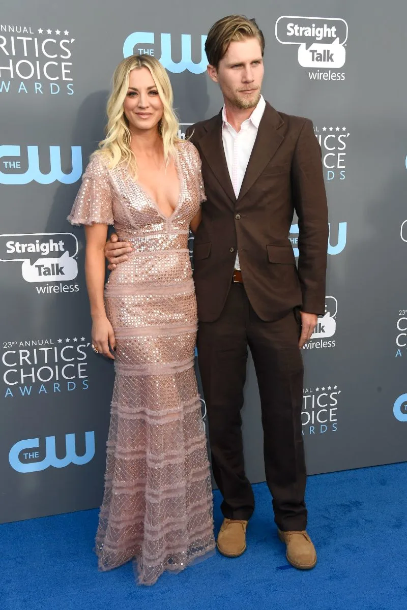 Kaley Cuoco and husband Karl Cook