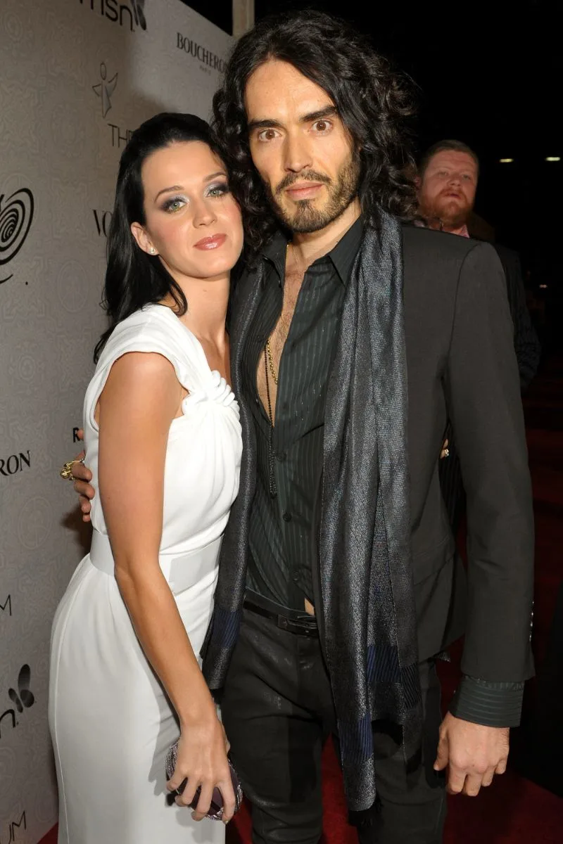 Katy Perry and husband Russell Brand