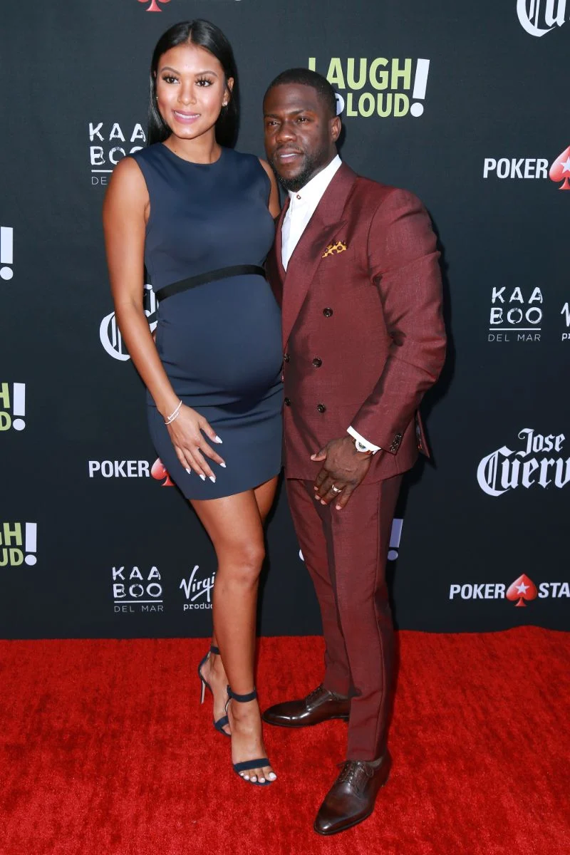 Kevin Hart and Eniko Hart