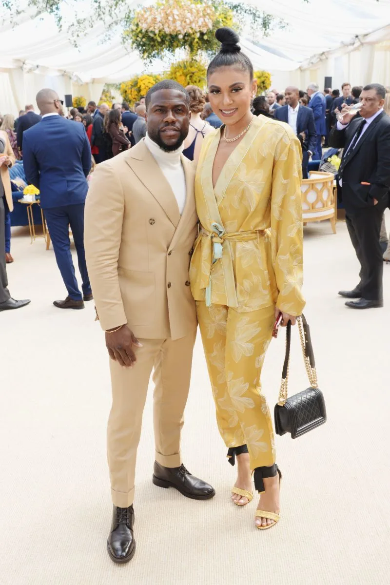 Kevin Hart and wife Eniko Hart
