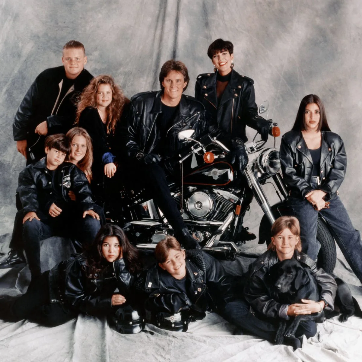 Kim Kardashian family